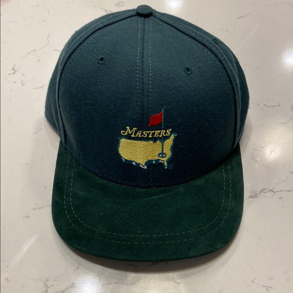 NWT Vintage Masters Green Golf Hat with Embroidered Logo